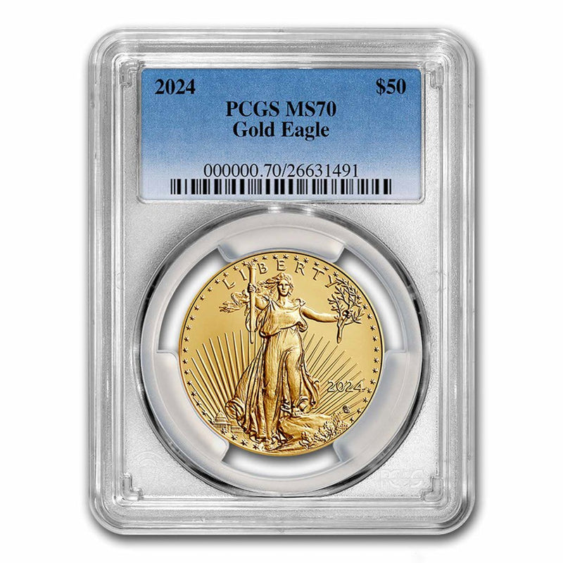 American Eagle 1oz (PCGS graded) 2024 MS70